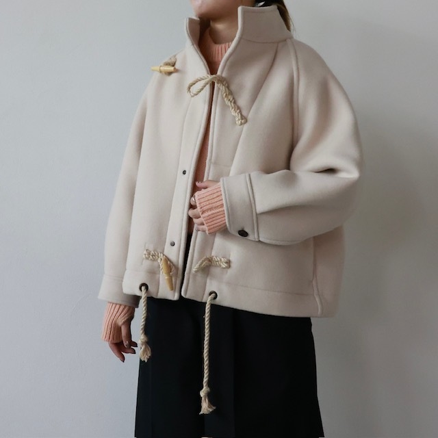 24AW NEW ARRIVAL【HYKE(ハイク)】 DOUBLE FACE DUFFEL JACKET｜パリゴ