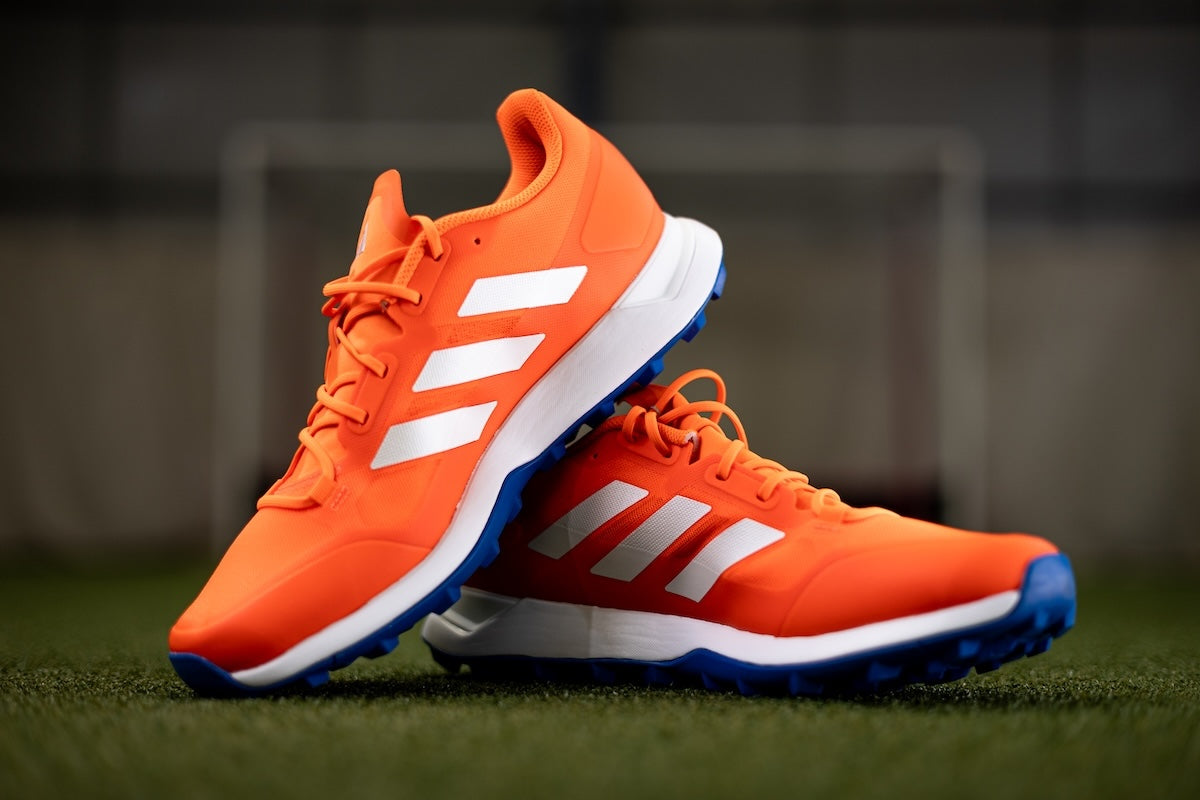 Adidas Zone Dox 2.2S Orange Hockey Shoe 25/26 | ONE Sports Warehouse