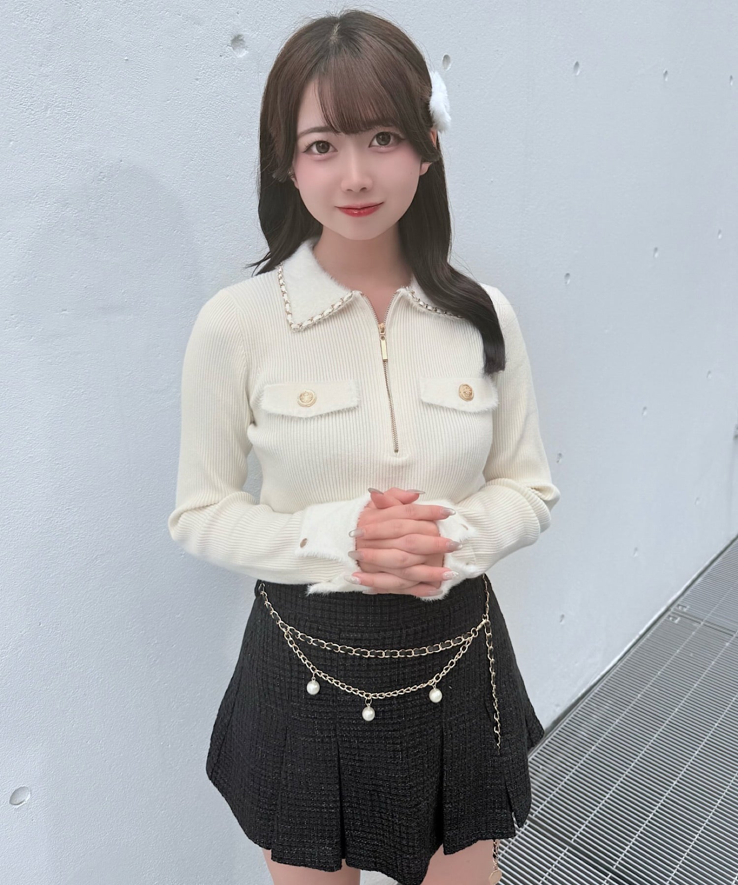 チェーンカラーZIPニット – PARK by one way（パークバイワンウェイ）