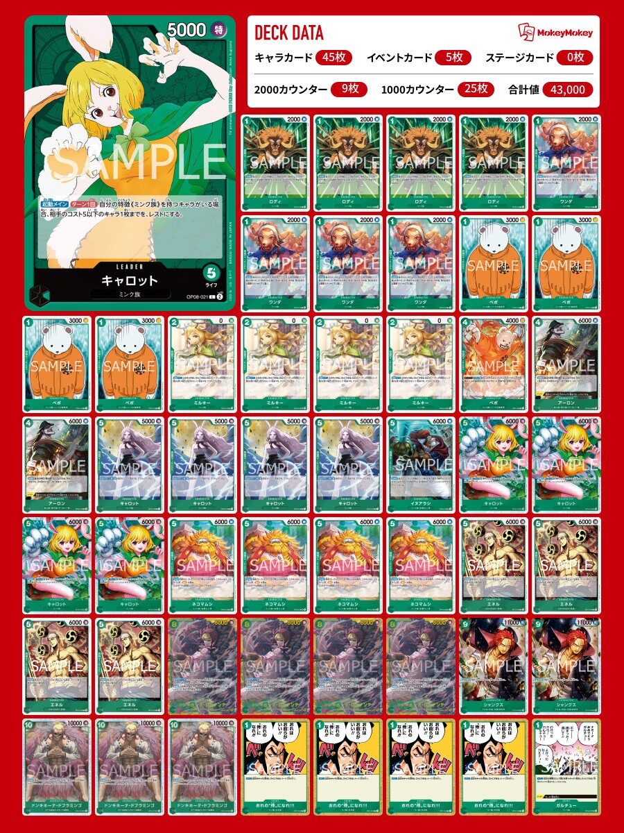 10弾環境】メタ外からの奇襲【緑キャロット】