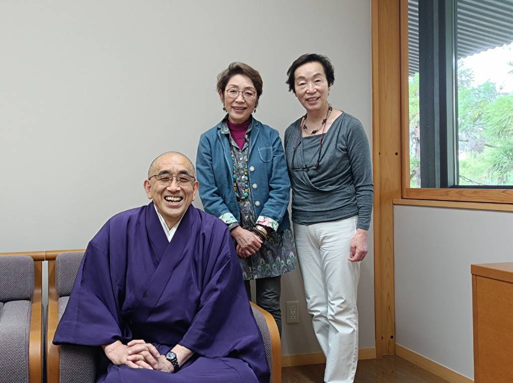 5月25日（木）東大寺 狭川長老様にご挨拶 | まつぼっくり音楽の森の会