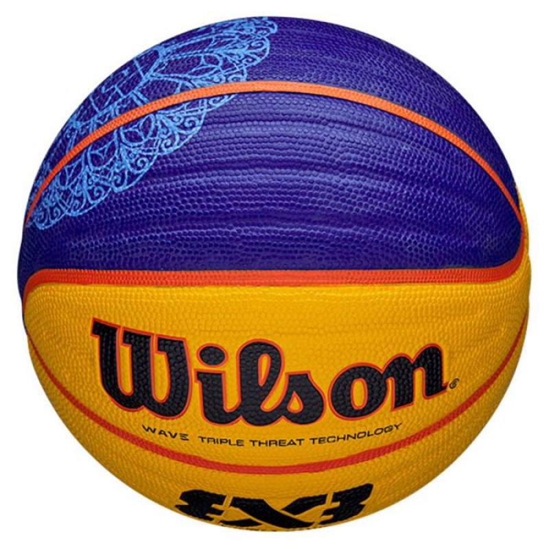 Баскетбольный мяч Wilson FIBA 3X3 REPLICA PARIS 2024 6F (размер 6