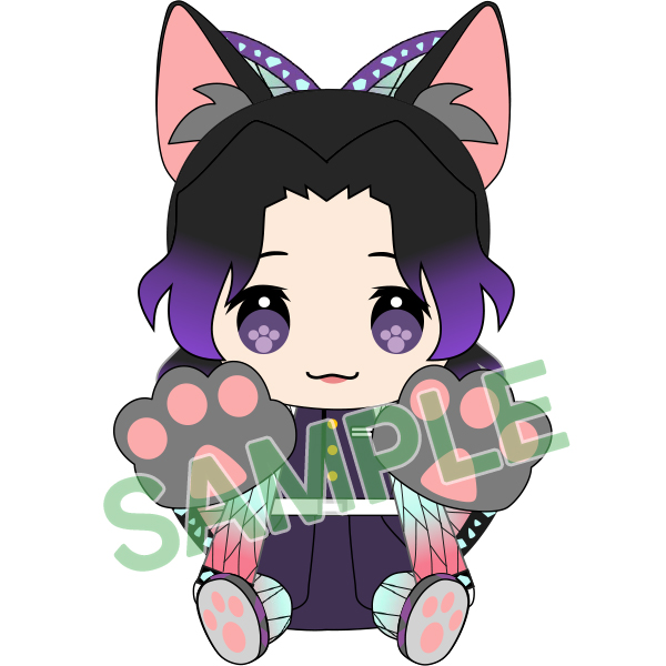 鬼滅の刃 にゃふぉるめ ぬいぐるみ vol.2（全8種）