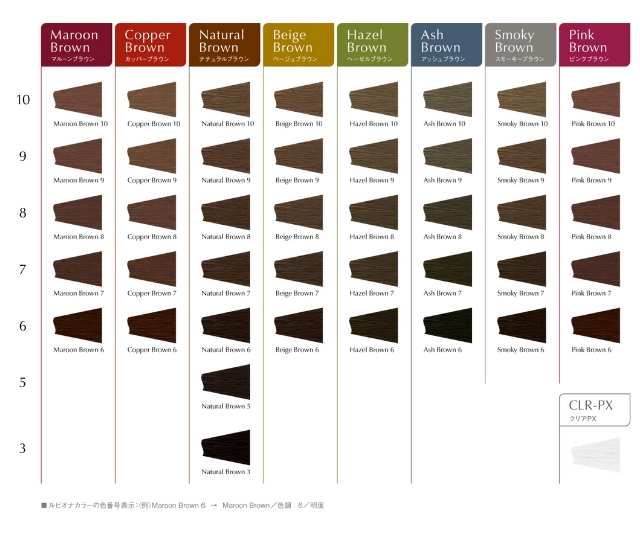 ルビオナ | カラー剤 | FIVE WEB STORE | 理美容卸問屋・業務用美容商