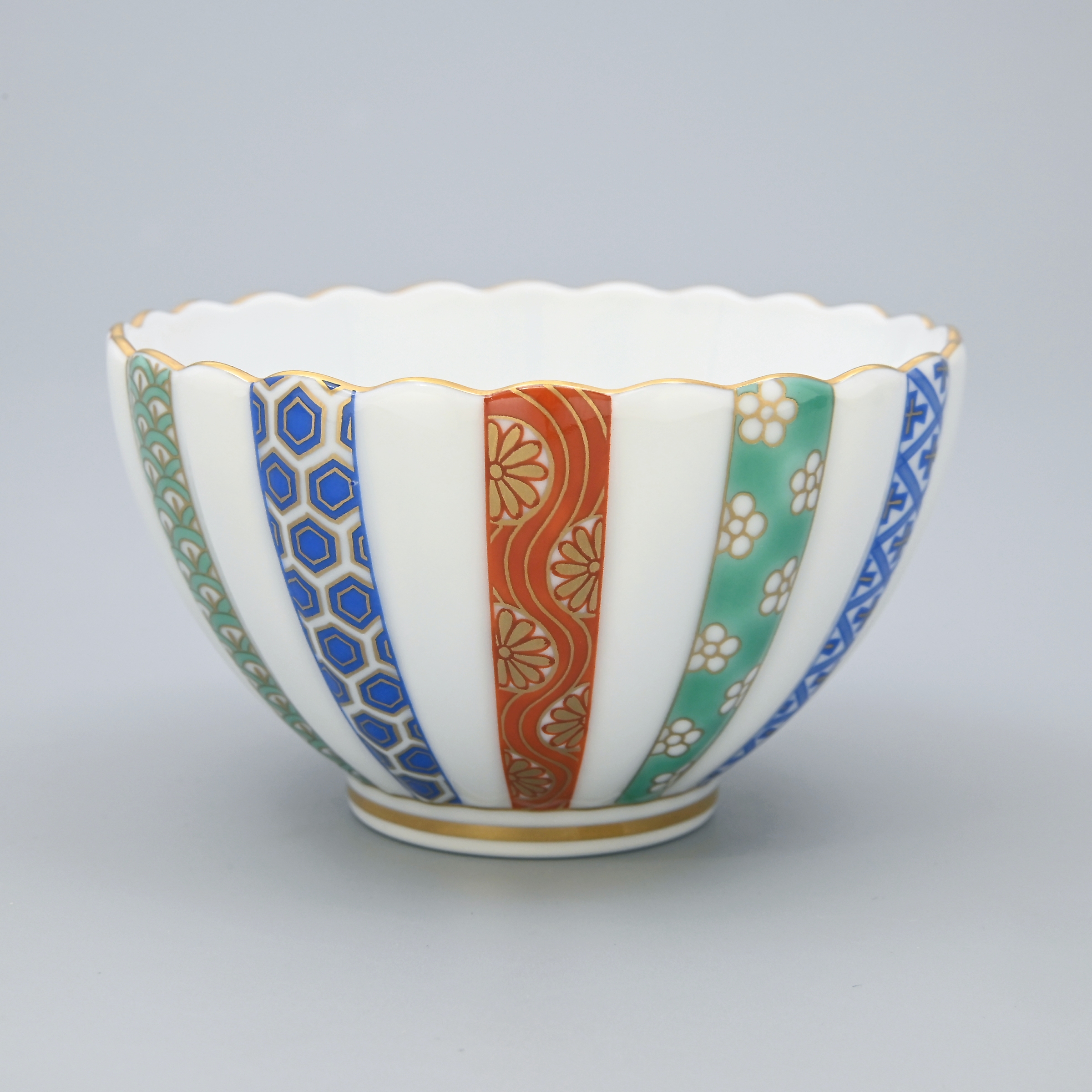 三色地紋）小鉢セット|有田焼の老舗-香蘭社オンラインショップ