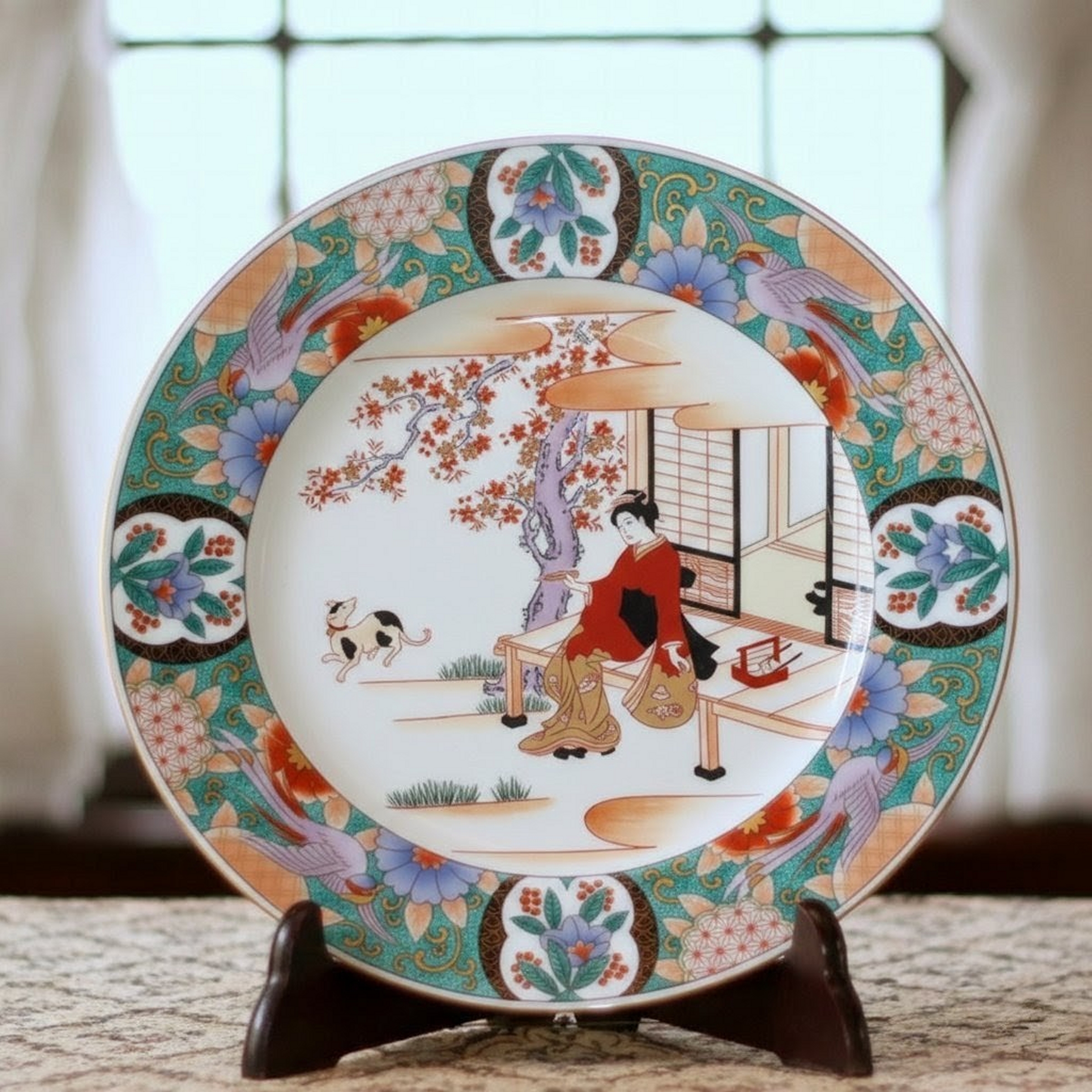 陶額 陶画 飾り皿|有田焼の老舗-香蘭社オンラインショップ