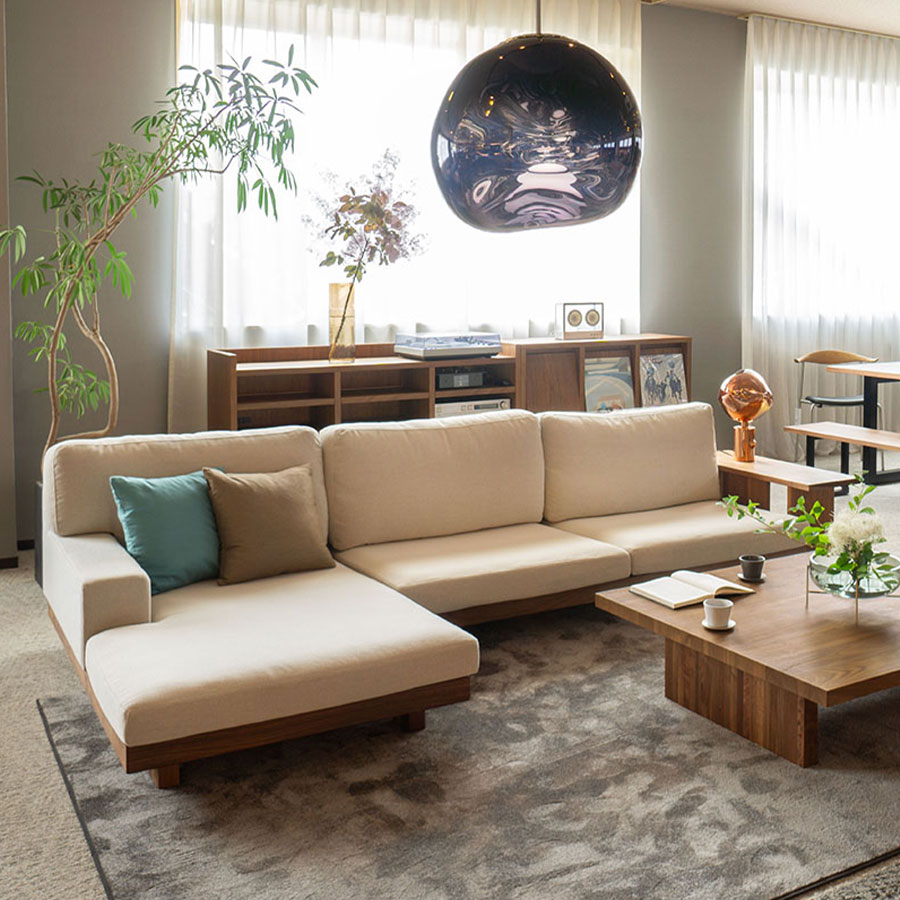 マスターウォール デニッシュソファ 2シーター160｜家具の通販なら