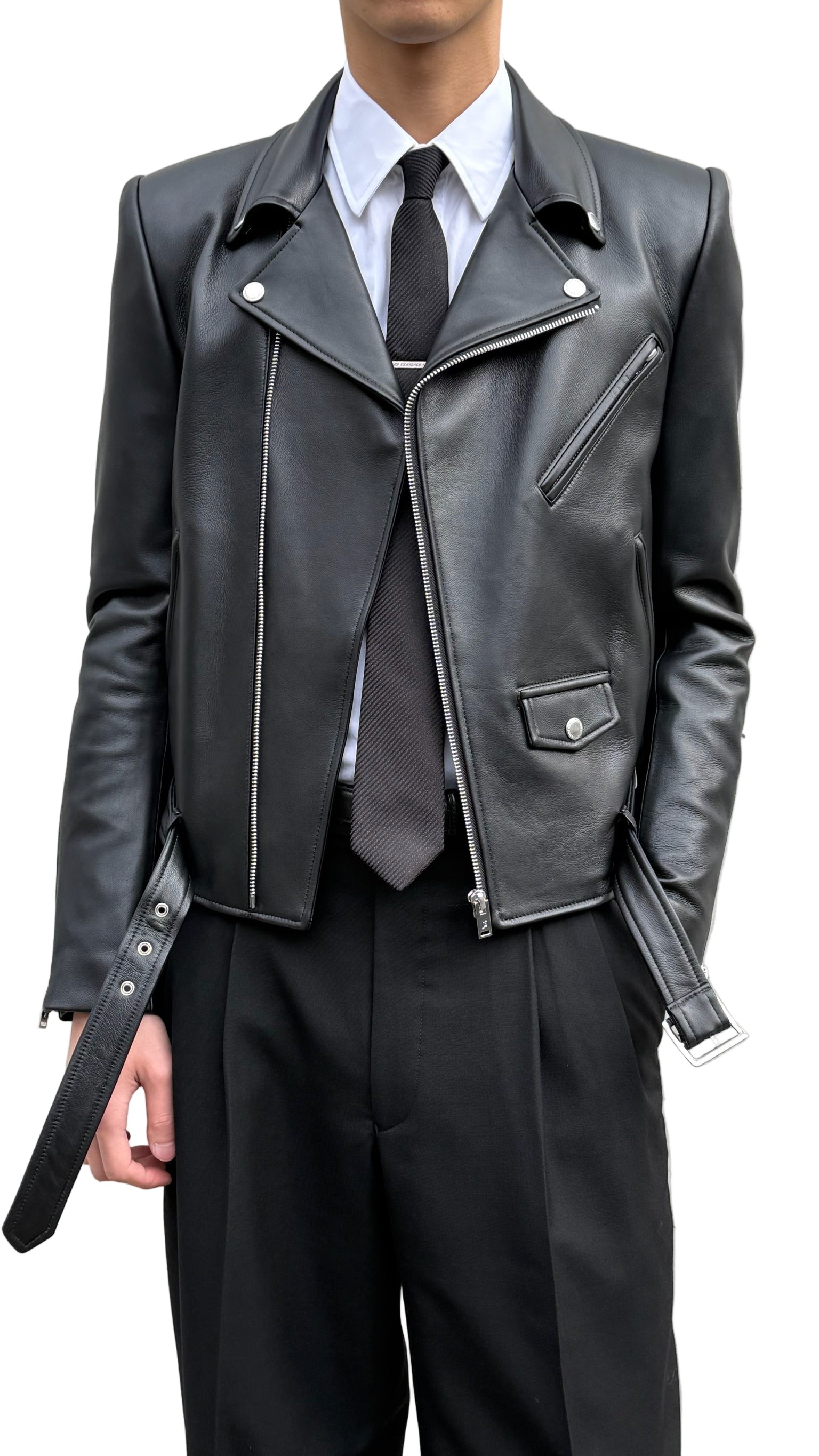 TAILORED LAMBSKIN RIDERS JACKET