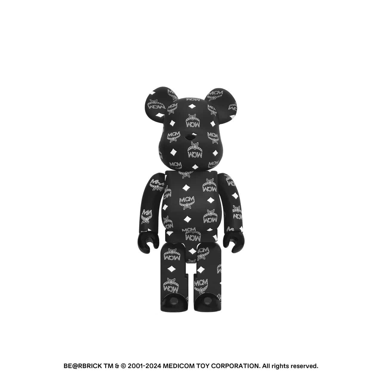 BEARBRICK × MCM BLACK Ver. 100％ & 400％(100％ & 400％ BLACK