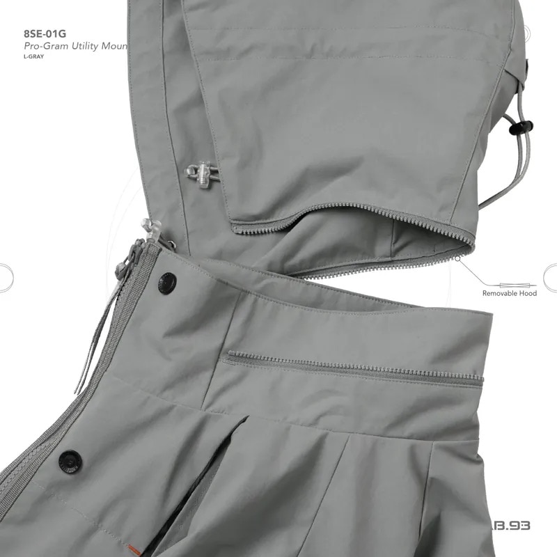 GOOPiMADE】Pro-Gram Utility Mountain Parka(1 L-Gray)｜ MSPC