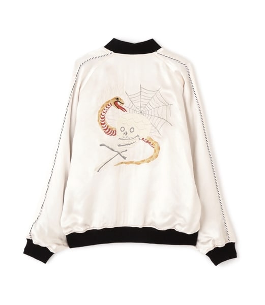 Schott/ショット/RAYON SUKA JACKET/レーヨン スカジャン(M キナリ