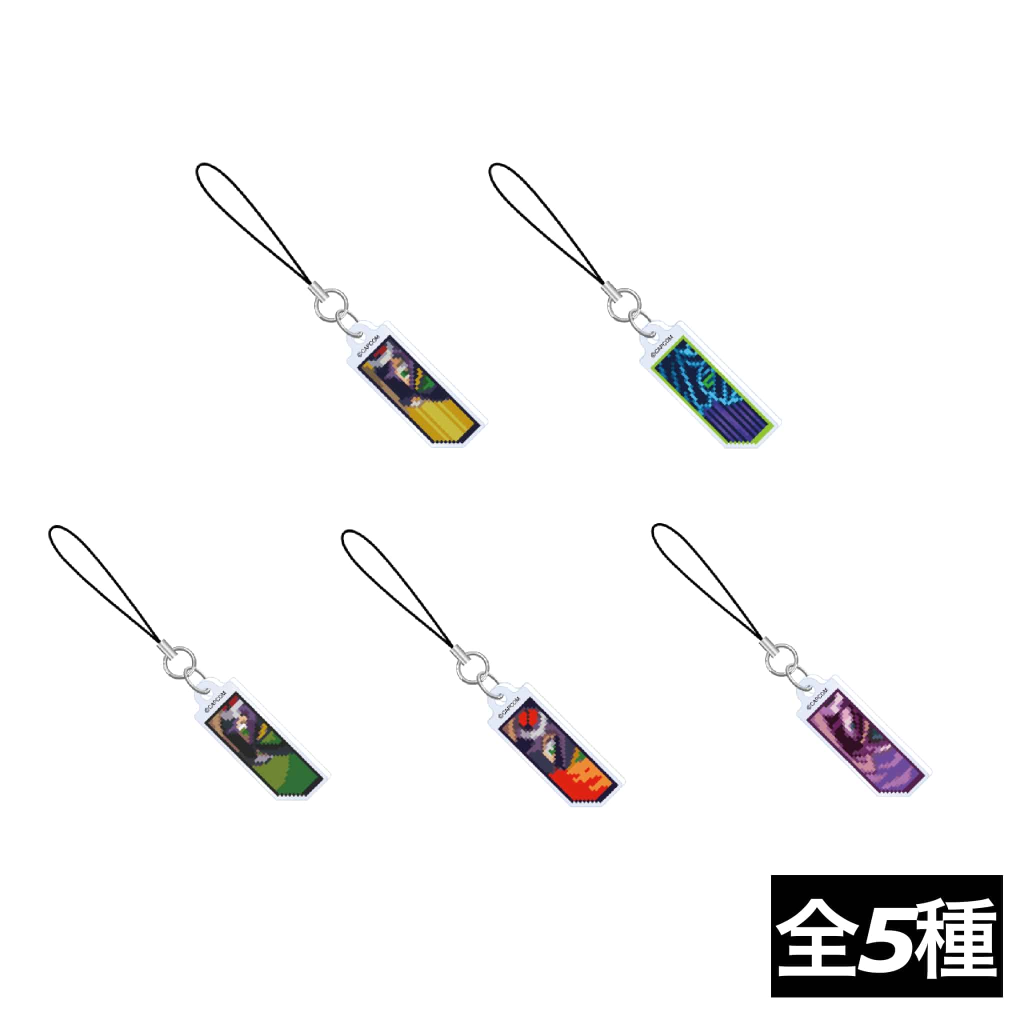 CAPCOM STORE ロックマンエグゼ5 ココロウインドウ ストラップ