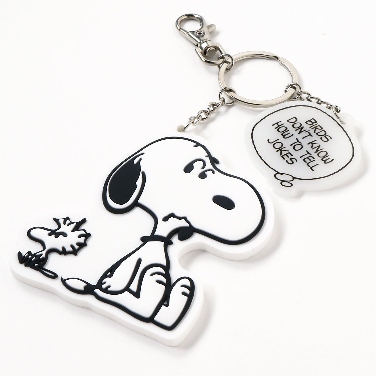 ラバーキーホルダー スヌーピー&ウッドストック – PEANUTS Cafe Online