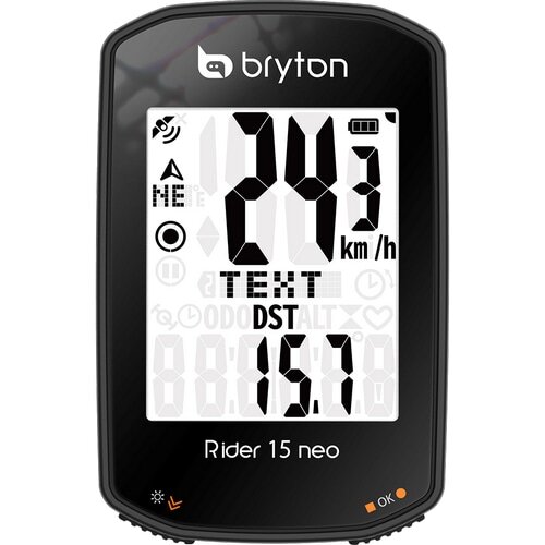 BRYTON ( ブライトン ) サイクルコンピューター 本体 RIDER 15 neo E