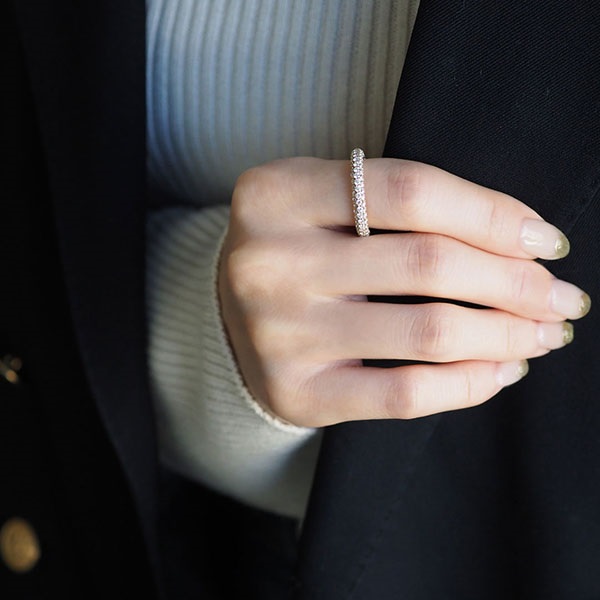 K18PGダイヤモンドリング | ポンテヴェキオ公式オンラインショップ