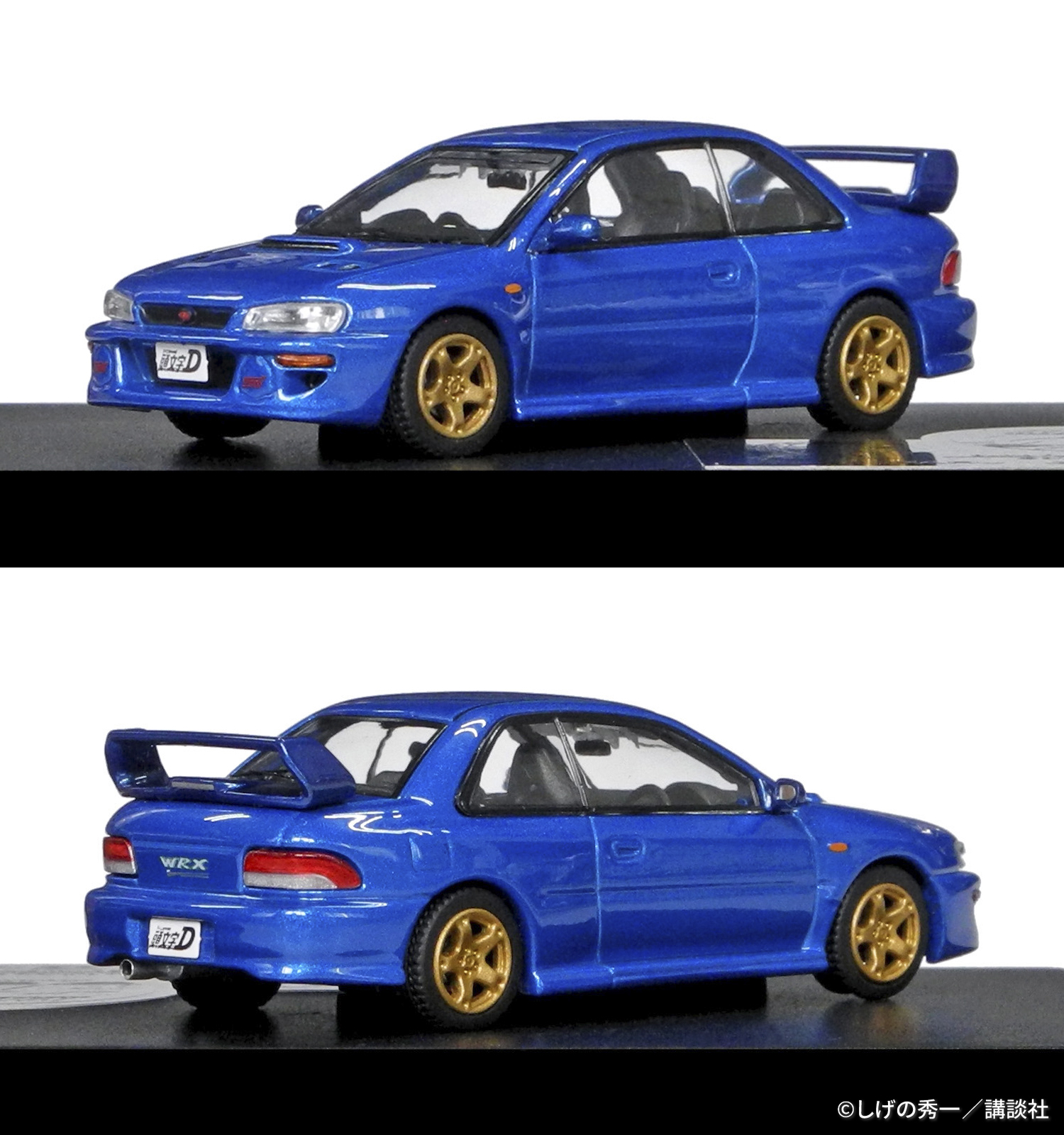 SUBARU | 頭文字D 30th 1/64 Trueno (AE86) & IMPREZA (GC8)」 SUBARU