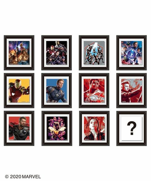 フレームマグネットブラインドパッケージ /1個／MARVEL COLLECTION