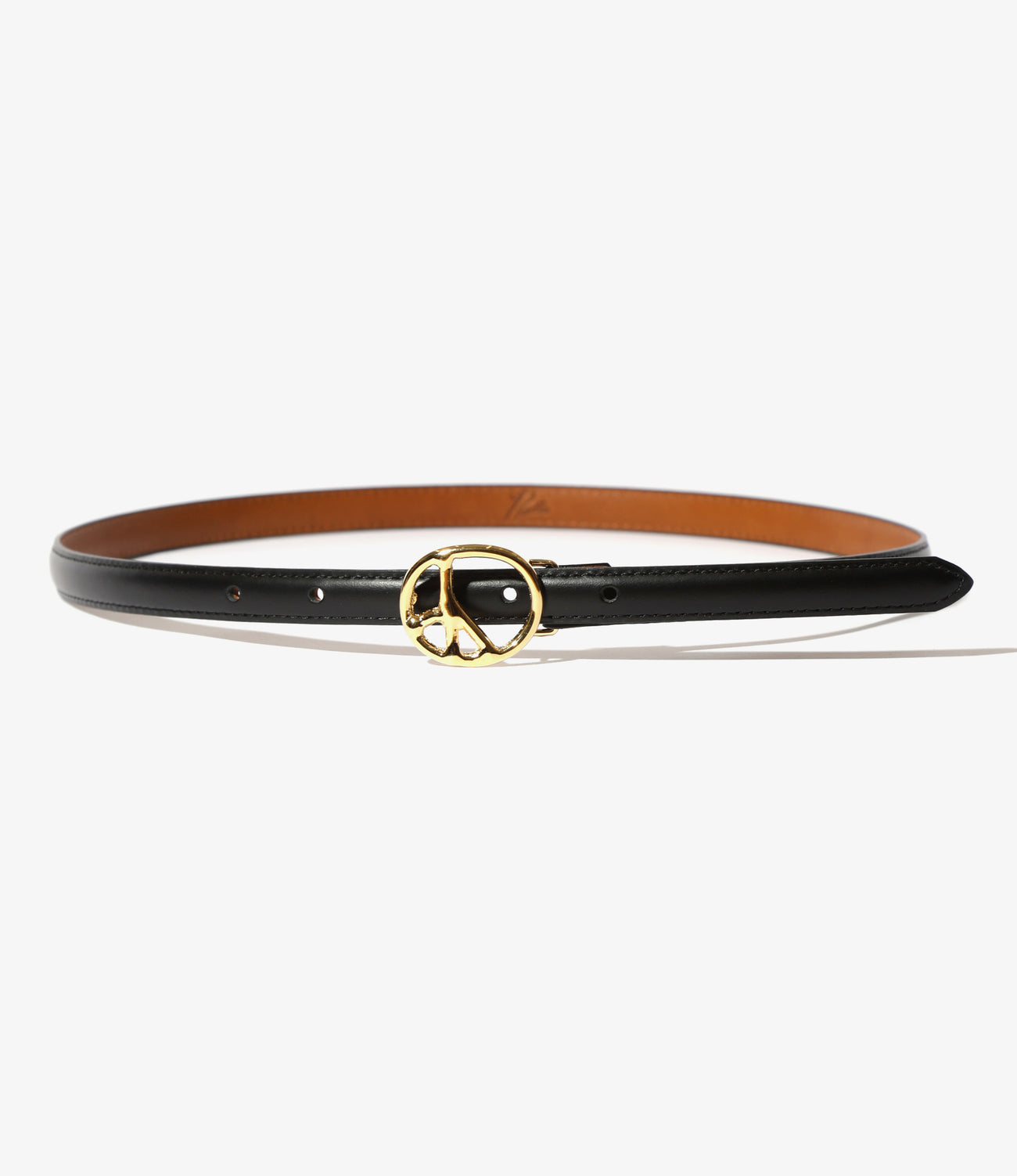 Peace Buckle Narrow Belt - Steer – NEPENTHES ONLINE STORE