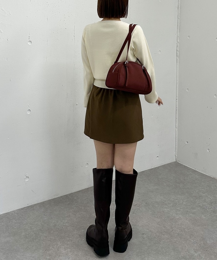 スエード合皮ボストン(F BROWN): バッグ｜PMbox P&M OFFICIAL ONLINE