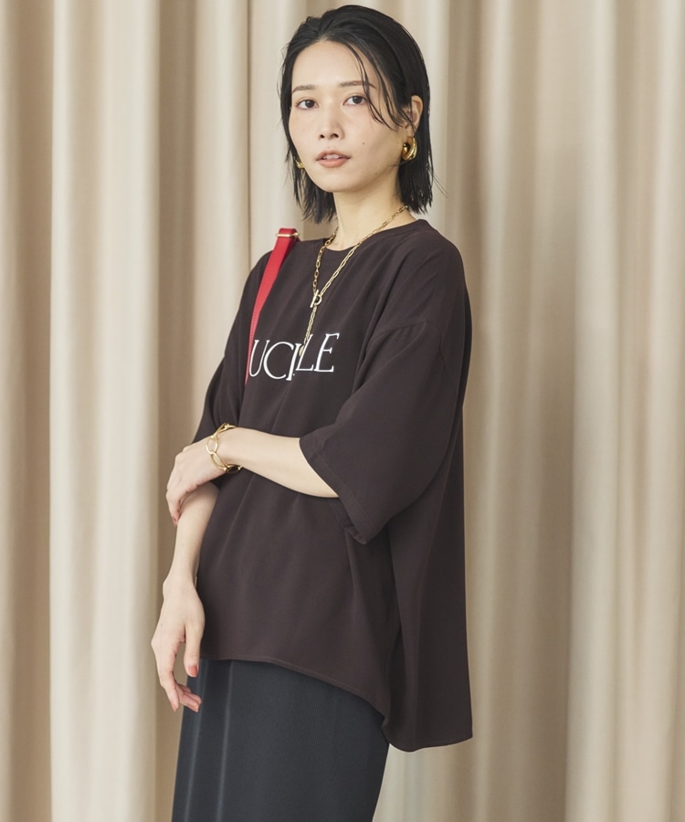 ジョーゼットプリントブラウス(38 BROWN): トップス｜PMbox P&M