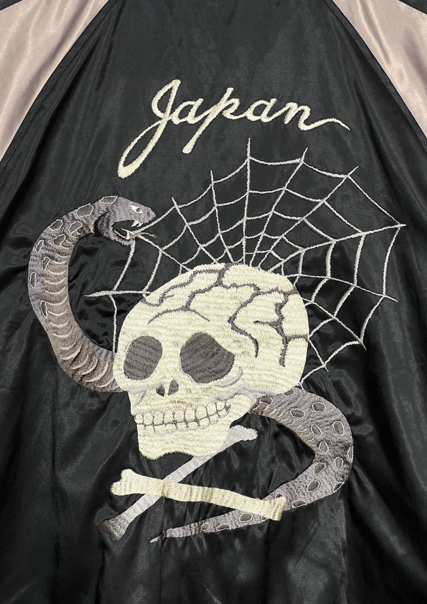 2009 HOUSTON Tadano Hitoshi 'Skull Snake' Sukajan Jacket – ONZEN