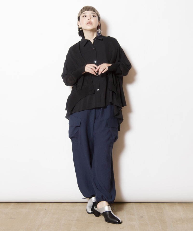 バックギャザーブラウス | 【レディースファッション通販・OSMOSIS公式