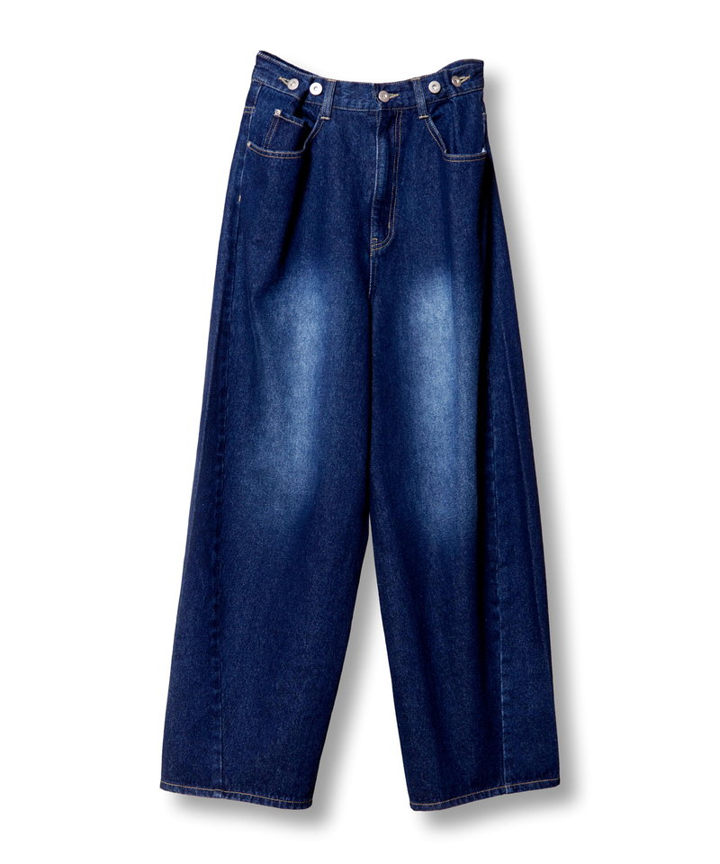 タックデニムパンツ | 【レディースファッション通販・OSMOSIS公式サイト】