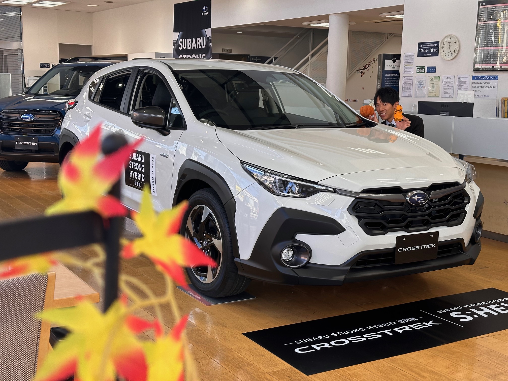 NEW展示車きました！!【CROSSTREK】 | 吹田店 | スタッフブログ | 大阪