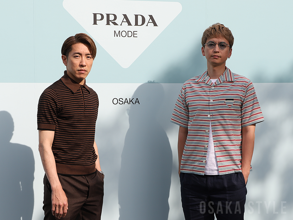 SUPER EIGHT大倉忠義さん＆村上信五さん登場 うめきた公園で「PRADA