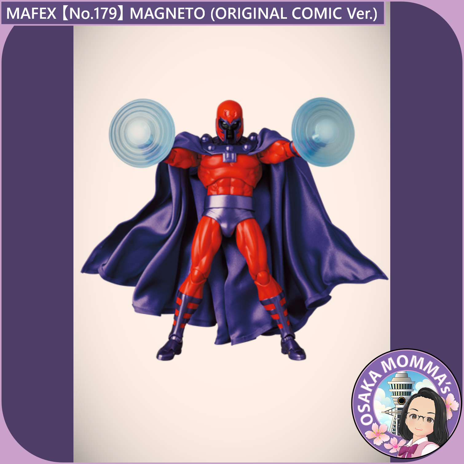 MAFEX 【No.179】X-MEN MAGNETO (COMIC Ver.) – Osaka Momma's