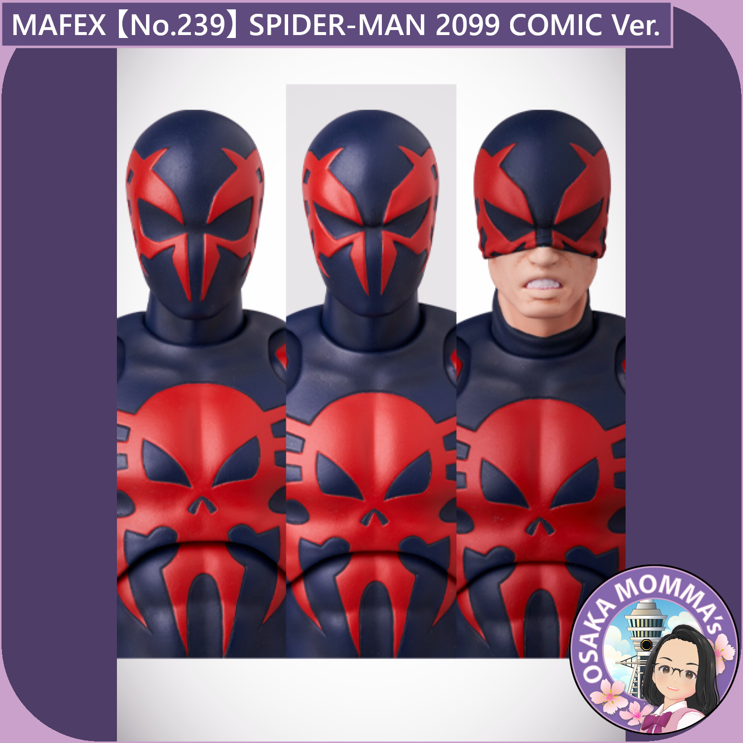 MAFEX 【No.239】SPIDER-MAN 2099 COMIC Ver. – Osaka Momma's