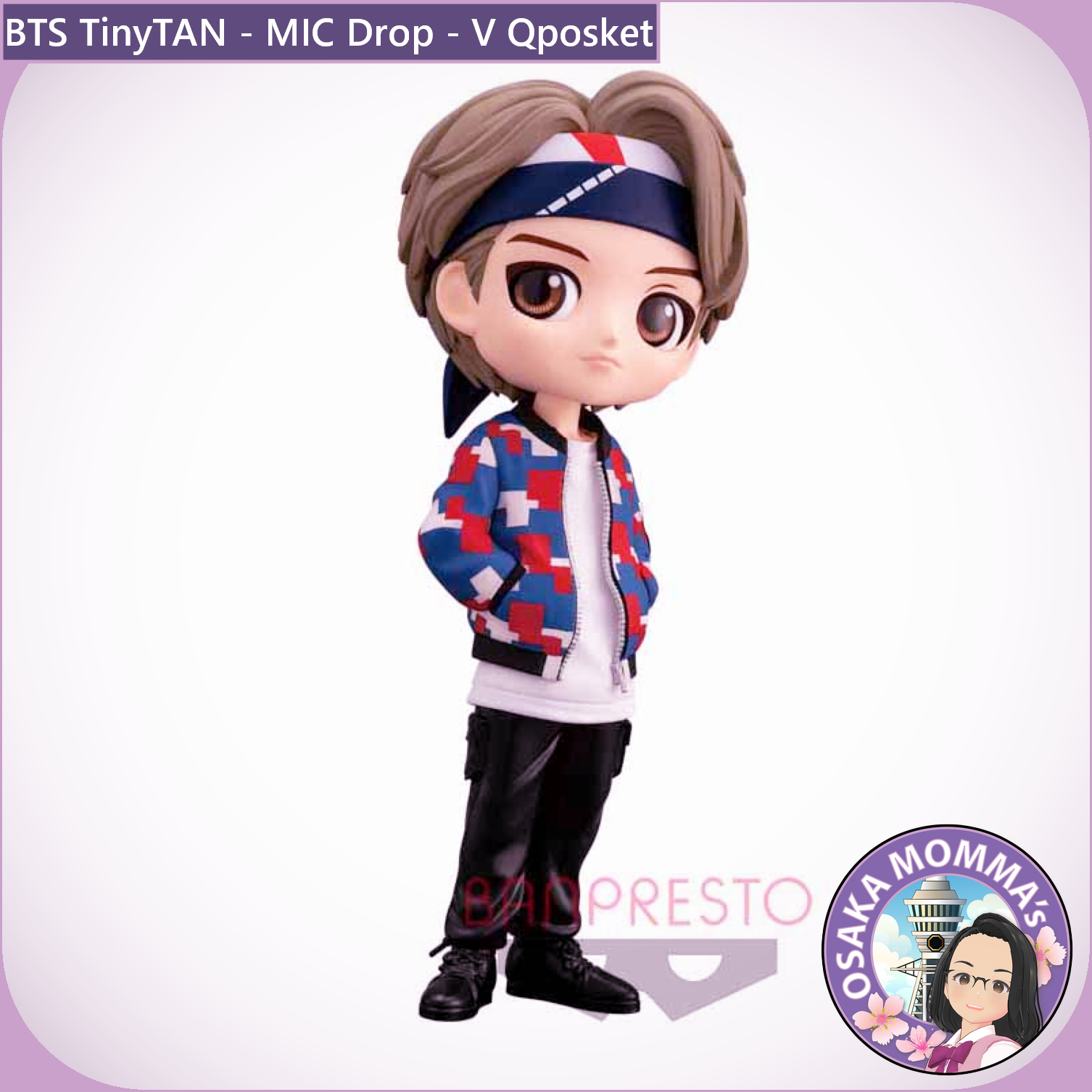 TinyTAN (MIC Drop) V Qposket – Osaka Momma's Japanese Goods