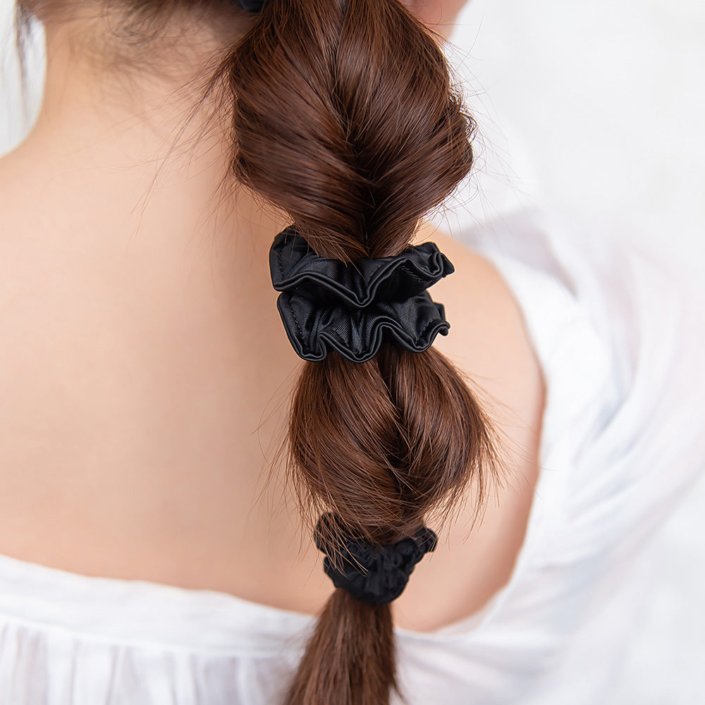 シュシュ ブラック 3個セット – OSEWAYAオンラインストア