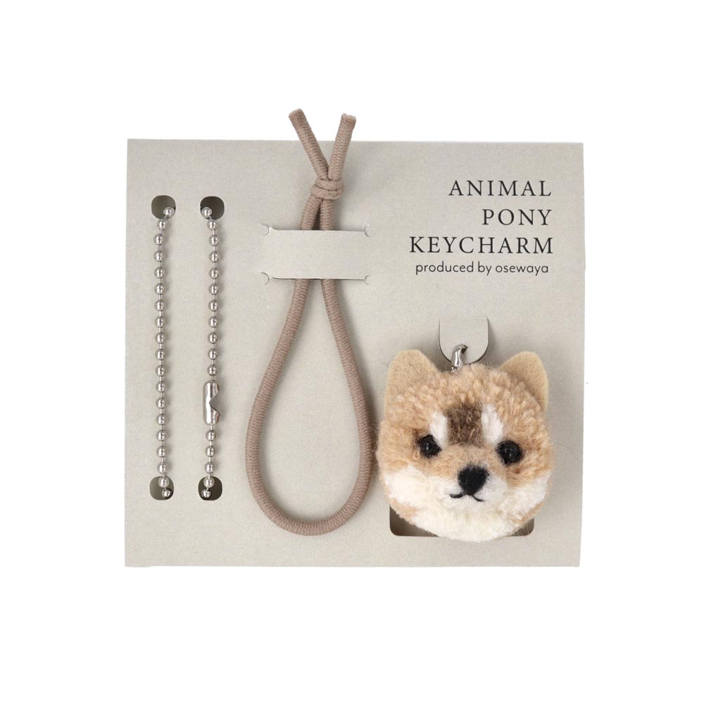 ヘアゴム キーチャーム ふわもこ ぬいぐるみ パンダ イヌ キツネ