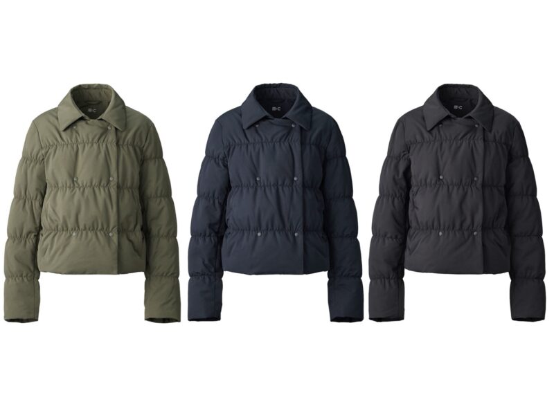 ユニクロ：シー ダウンショートジャケット／￥9,990（税込） | 大人の