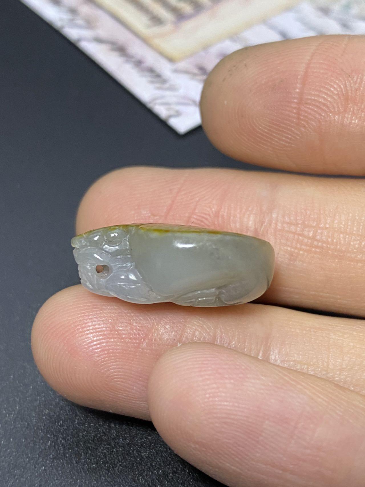 和田玉青花籽料龙龟- 武藏文玩- 武藏文玩- 麦稀奇