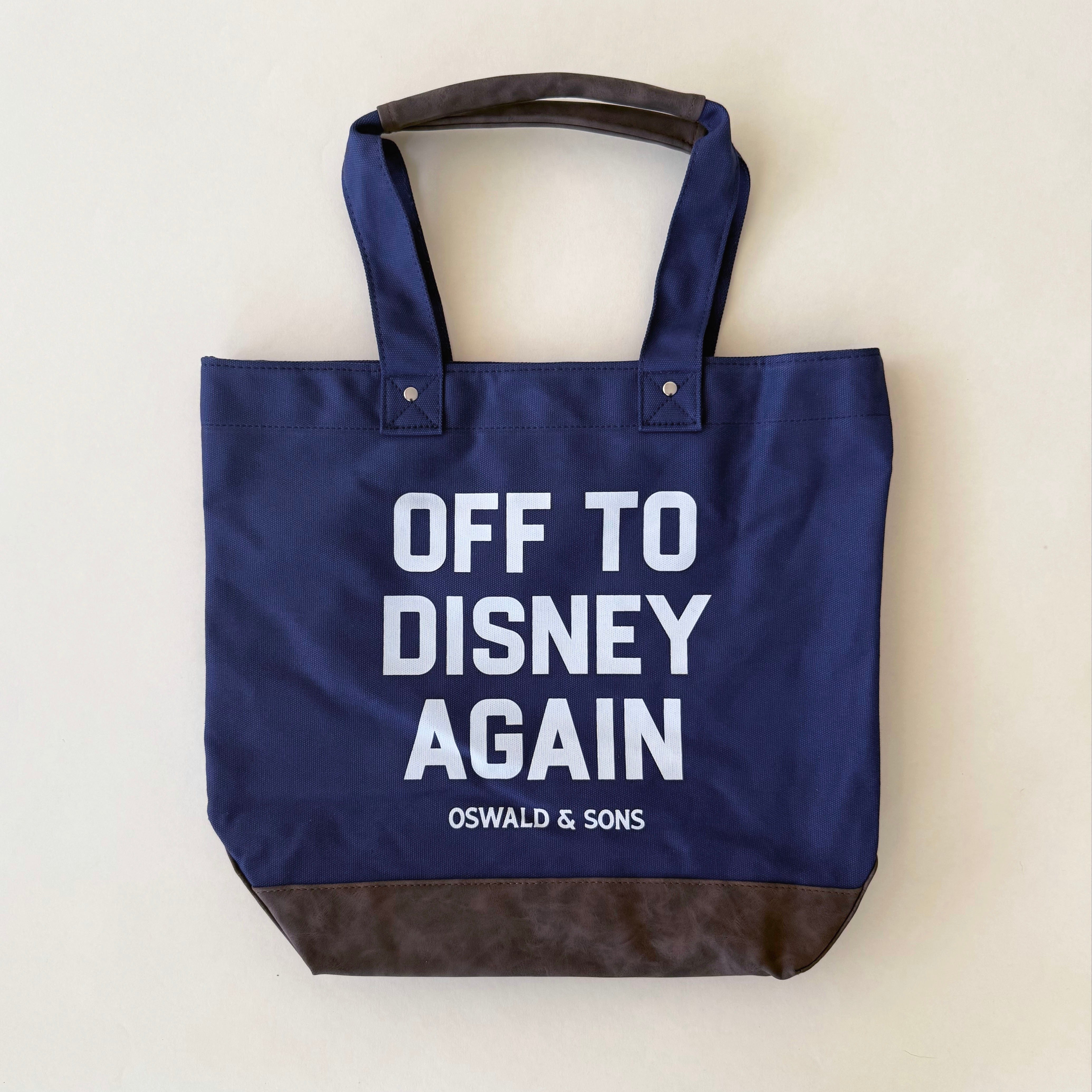The Déjà Vu Tote Bag | Off To Disney Again – Oswald & Sons