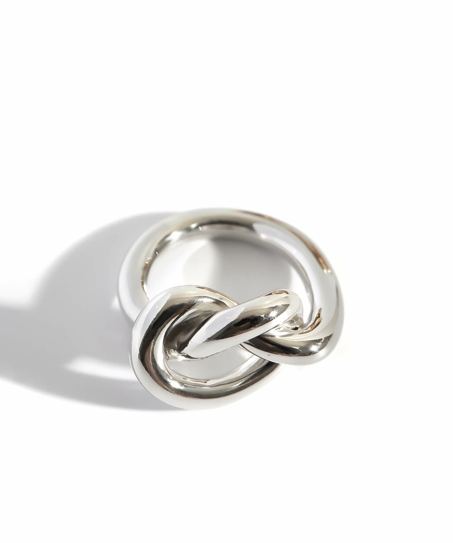シルバー925 レディース 太め 大ぶり リング Knot Ring OBLIGA-RING