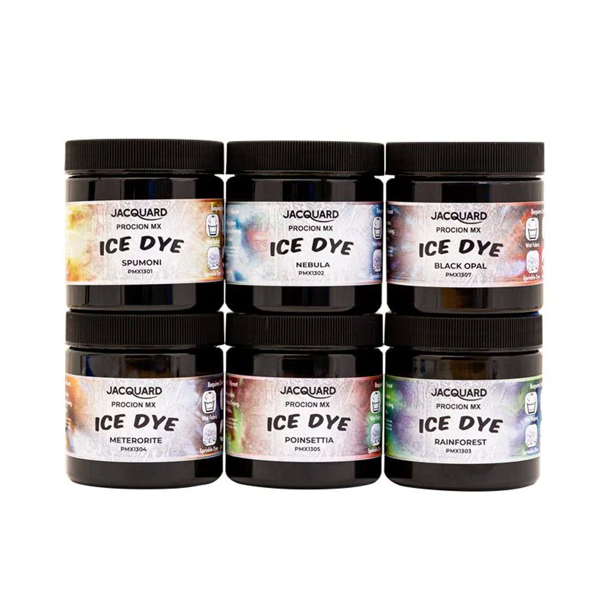 Jacquard Procion MX 6 Color Ice Dye Set of 6 - 2oz – Opus Art Supplies