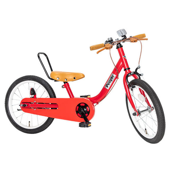 ピープル ケッターサイクルII 16インチ ブルーミングレッド 子供用