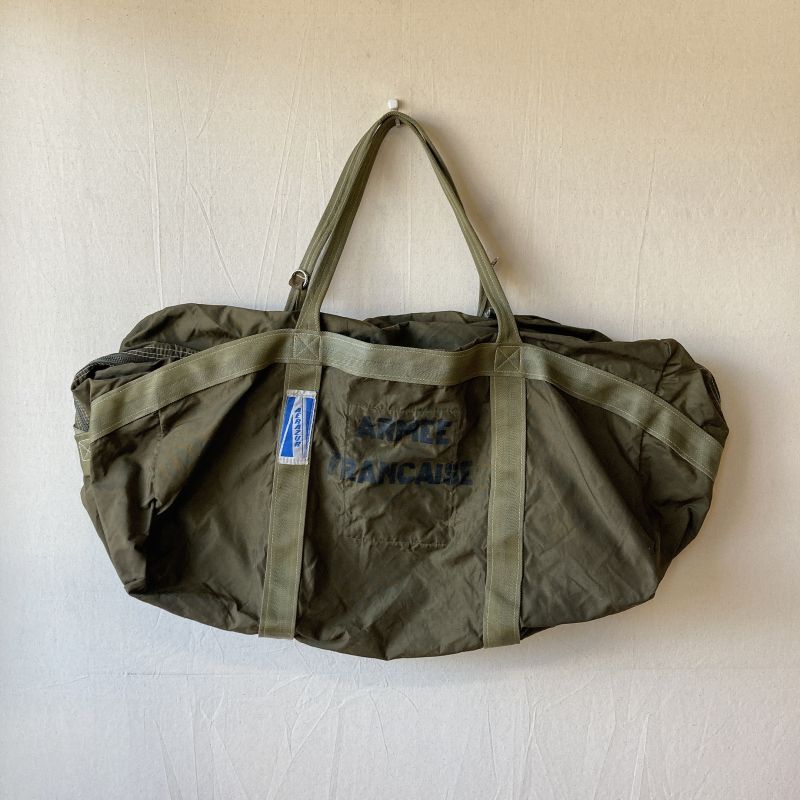 USED/VINTAGE】フランス軍 パラシュートバッグ