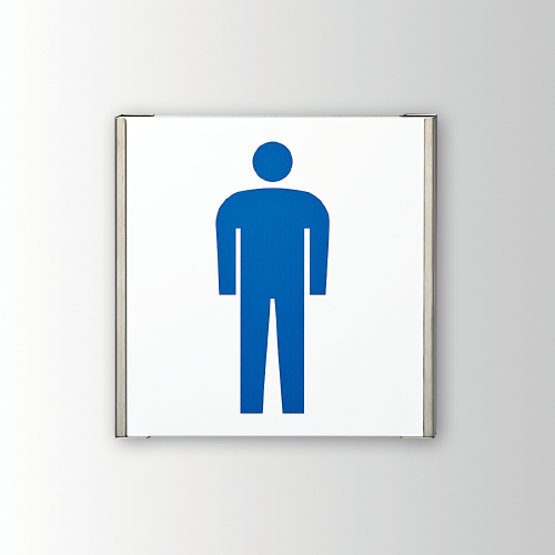 看板資材・広告資材のことなら新星社 -ステンレスフレーム（正面型） W