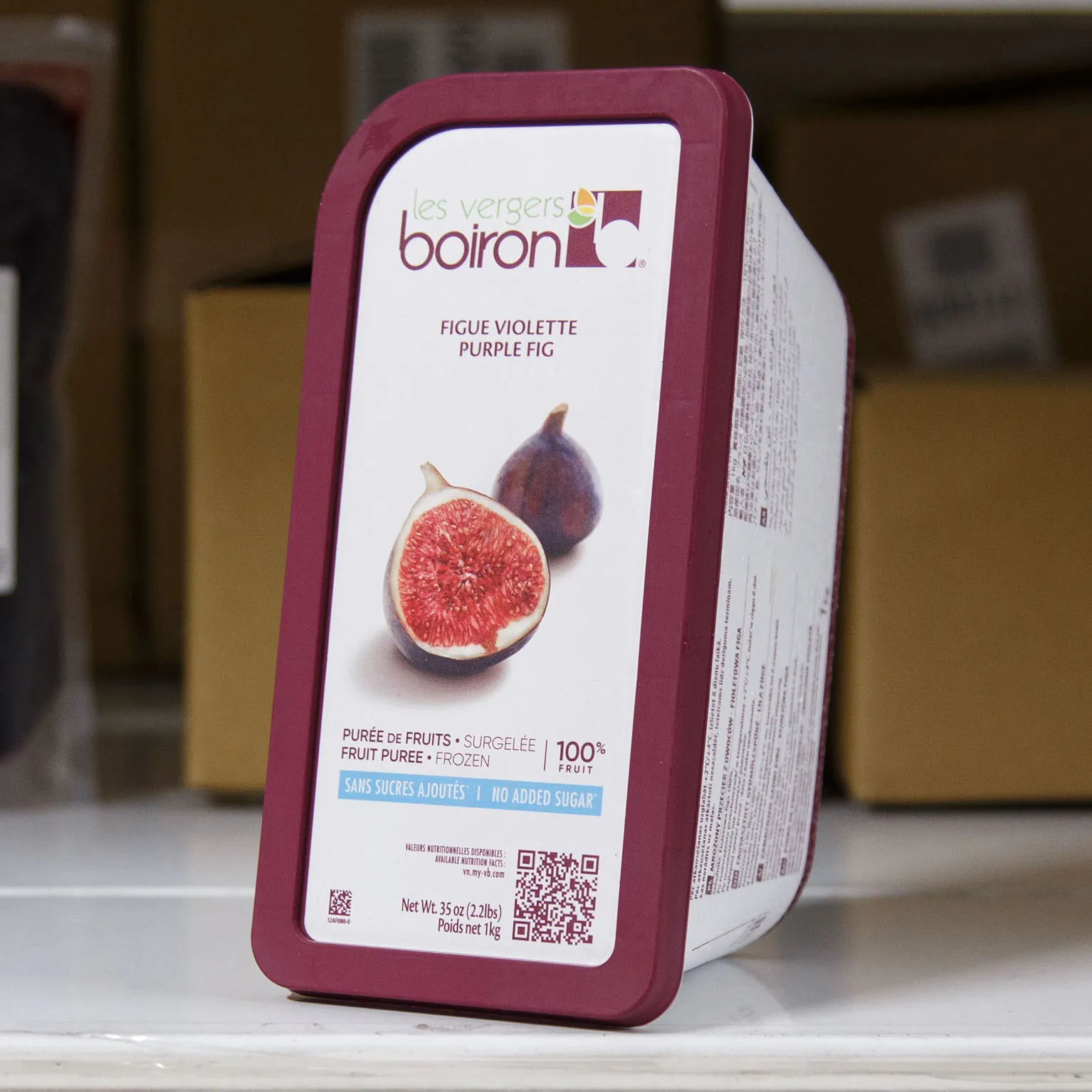 冷凍いちじくピューレ 1KG：日仏商事 | スモールビジネスのための問屋