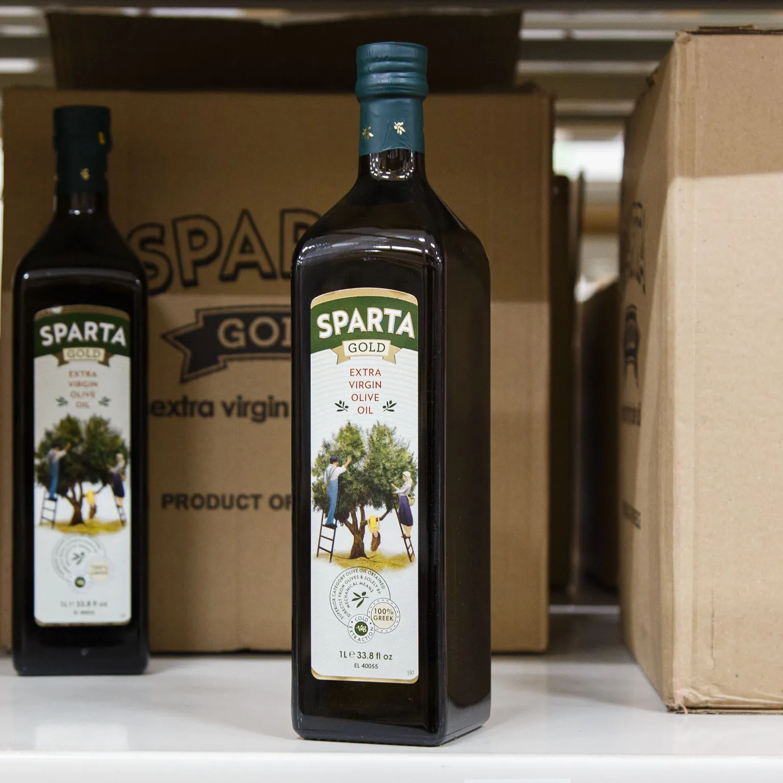 スパルタゴールド EXヴァージンオリーブオイル 1000ml : スパルタ