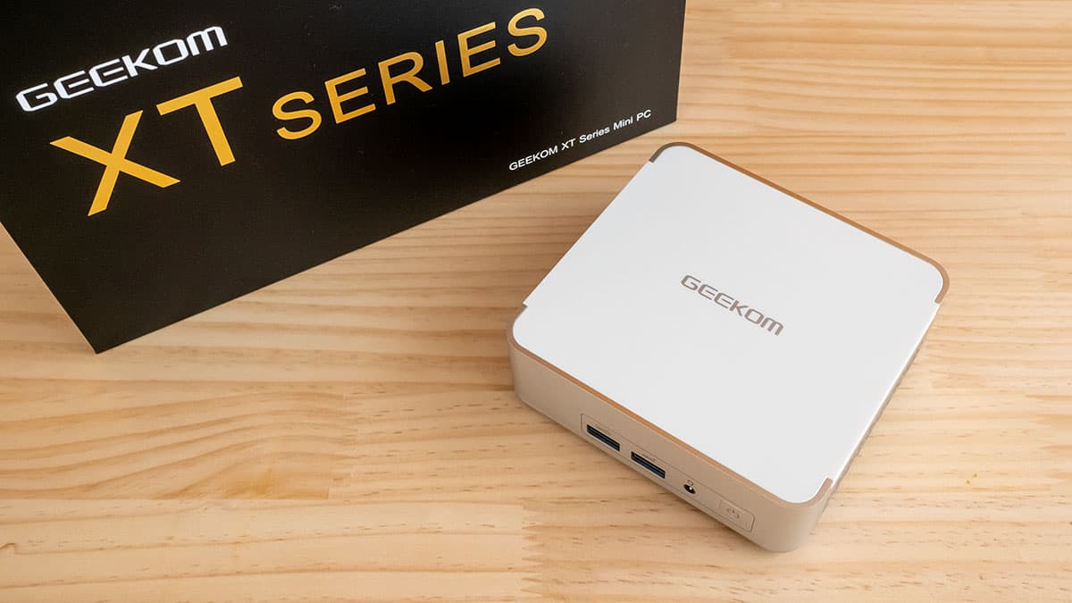 GEEKOM XT13 Pro レビュー：Core i9-13900H搭載でUSB4ポートを2つ持つ