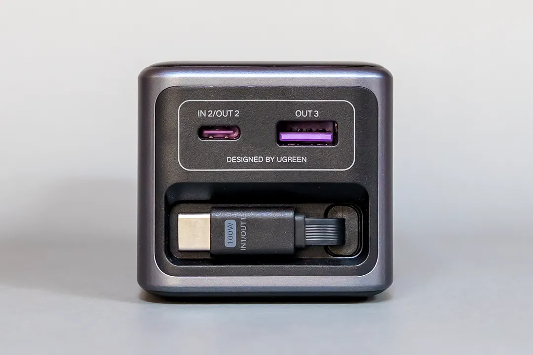 UGREEN Nexode 巻き取り式USB-Cケーブル内蔵 モバイルバッテリー