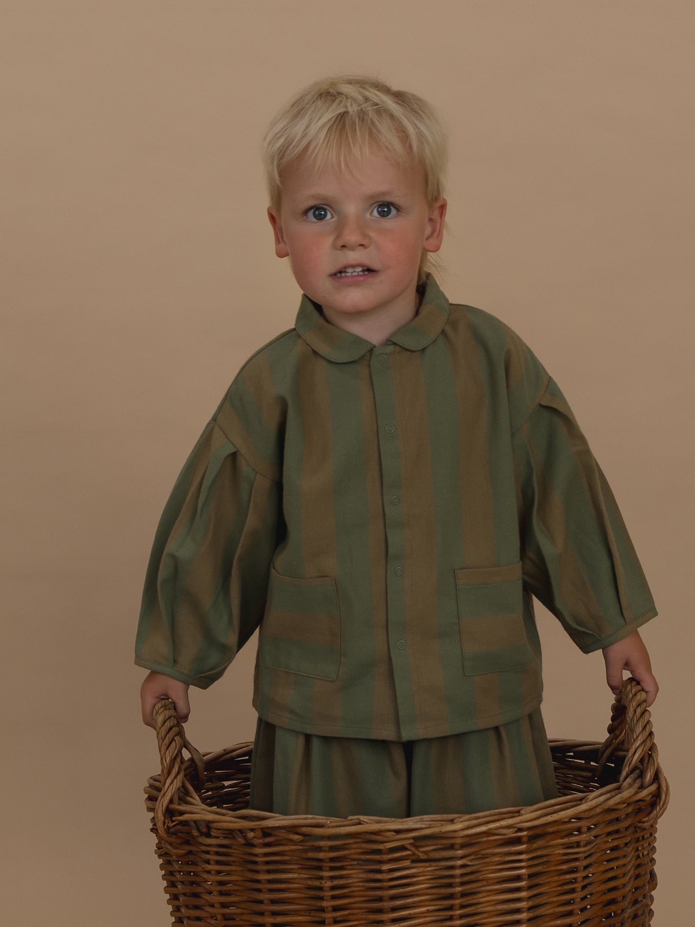 Shoreline Gingham Lodge Pants | Organic Zoo