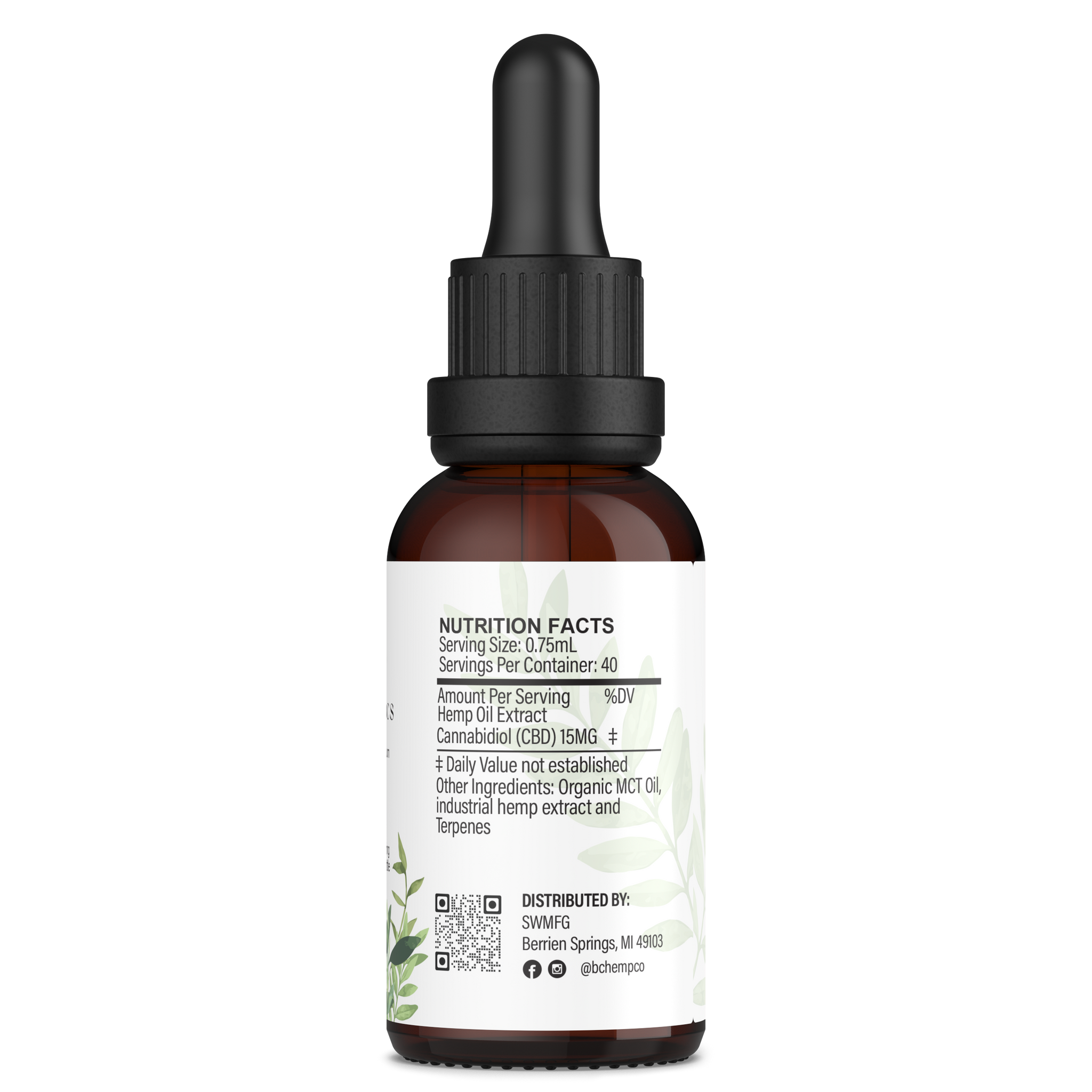 Mango CBD + CBG Oil - Energy and Focus - BC Organics