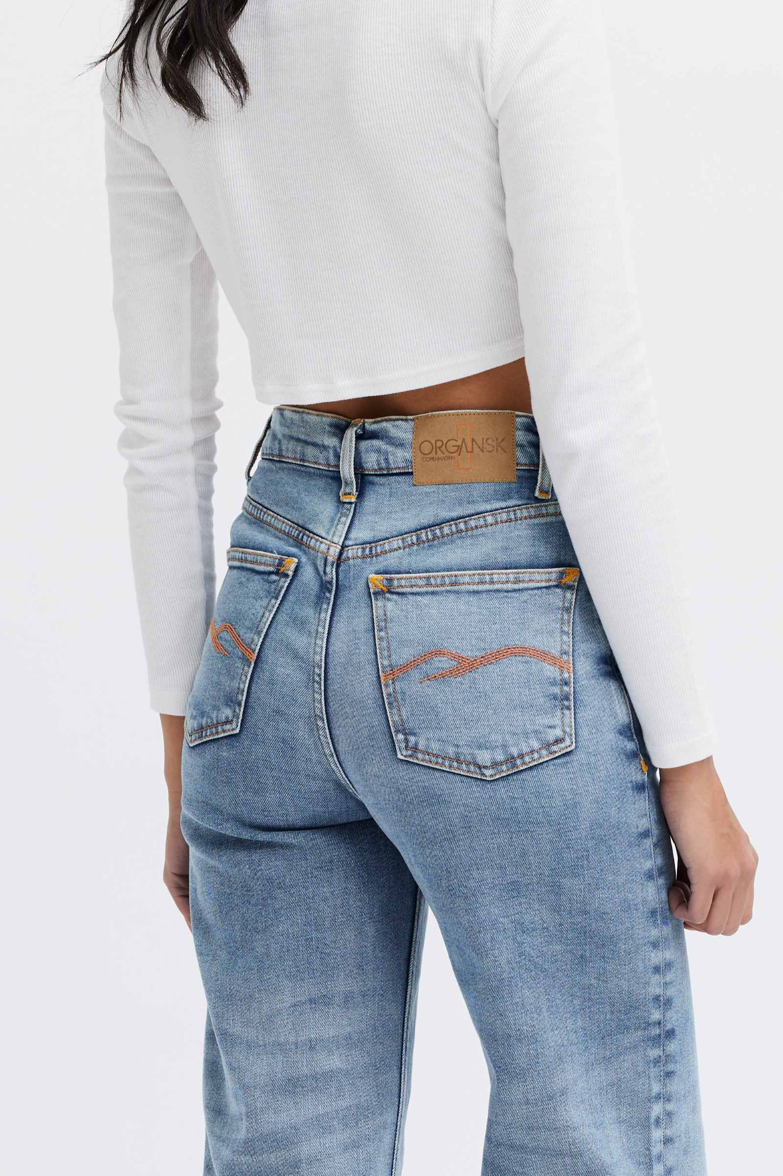 Wave Jeans™ | Women's Wide Leg High Waisted Jeans | Organic