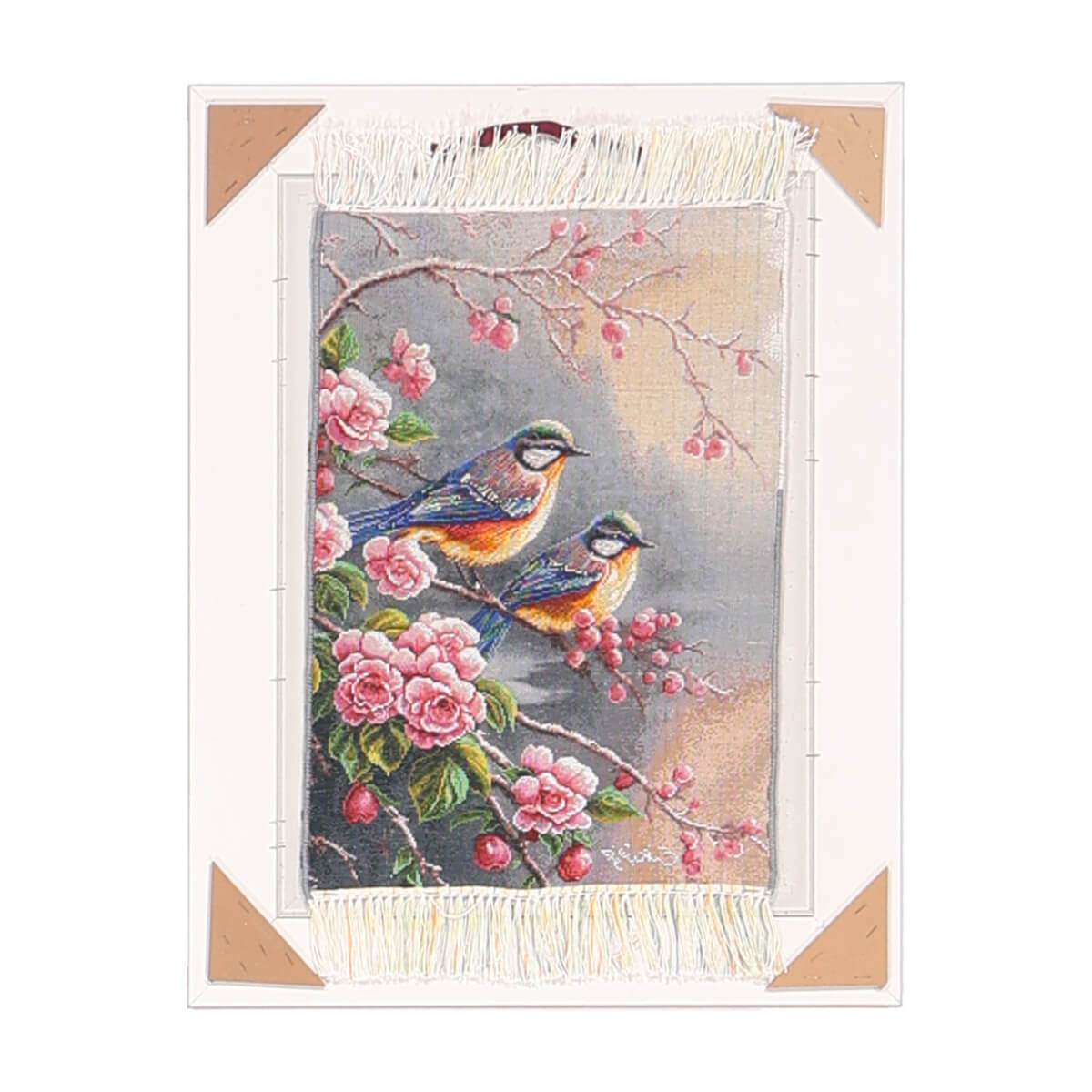 ペルシャ絨毯 タブリーズ産 絵画絨毯 77×60cm（FP-70271） – ギャッベ